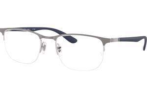 Ray-Ban RX6513 2620 L (55) Ezüst Unisex Dioptriás szemüvegek