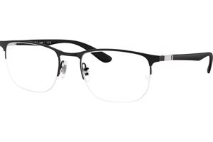 Ray-Ban RX6513 2904 M (53) Fekete Unisex Dioptriás szemüvegek