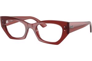Ray-Ban RX7330 8436 M (49) Vörös Unisex Dioptriás szemüvegek