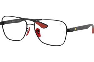Ray-Ban RX8436M F002 ONE SIZE (58) Fekete Unisex Dioptriás szemüvegek