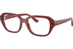 Ray-Ban Shea RX7258 8436 M (51) Vörös Unisex Dioptriás szemüvegek