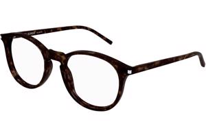 Saint Laurent SL106 018 L (50) Havana Unisex Dioptriás szemüvegek