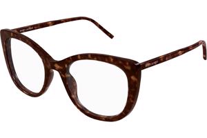 Saint Laurent SL778 002 ONE SIZE (55) Havana Férfi Dioptriás szemüvegek