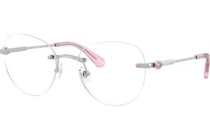 Swarovski SK1021 4001 M (51) Ezüst Férfi Dioptriás szemüvegek