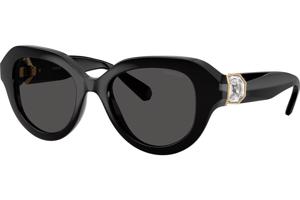 Swarovski SK6037 100187 ONE SIZE (50) Fekete Férfi Napszemüvegek