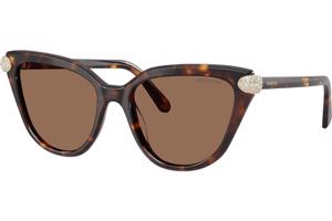Swarovski SK6039 100273 ONE SIZE (56) Havana Férfi Napszemüvegek