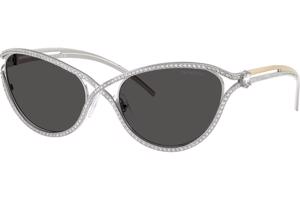 Swarovski SK7025 400187 ONE SIZE (58) Ezüst Férfi Napszemüvegek
