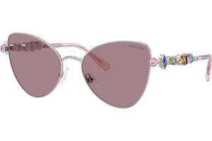 Swarovski SK7034 401M7N ONE SIZE (56) Ezüst Férfi Napszemüvegek