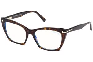 Tom Ford FT5709-B 052 ONE SIZE (54) Havana Férfi Dioptriás szemüvegek