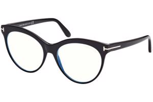Tom Ford FT5827-B 001 ONE SIZE (55) Fekete Férfi Dioptriás szemüvegek