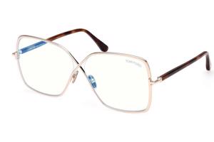 Tom Ford FT5841-B 028 ONE SIZE (59) Arany Férfi Dioptriás szemüvegek