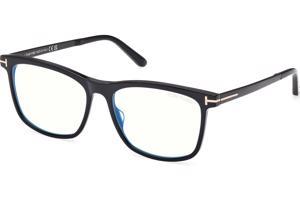 Tom Ford FT6038-B 001 L (56) Fekete Női Dioptriás szemüvegek