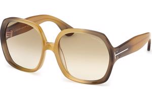 Tom Ford Saffron FT1221 41F ONE SIZE (60) Sárga Férfi Napszemüvegek