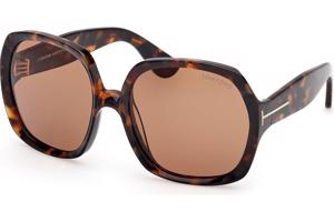 Tom Ford Saffron FT1221 52E ONE SIZE (60) Havana Férfi Napszemüvegek